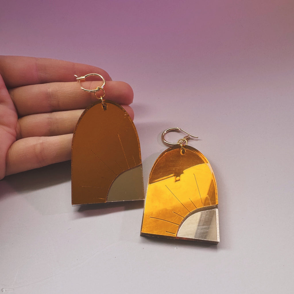 handmade arcylic earrings