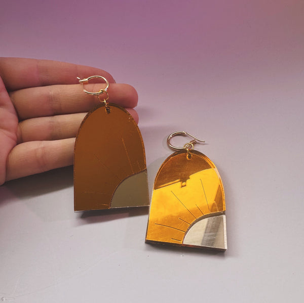 handmade arcylic earrings