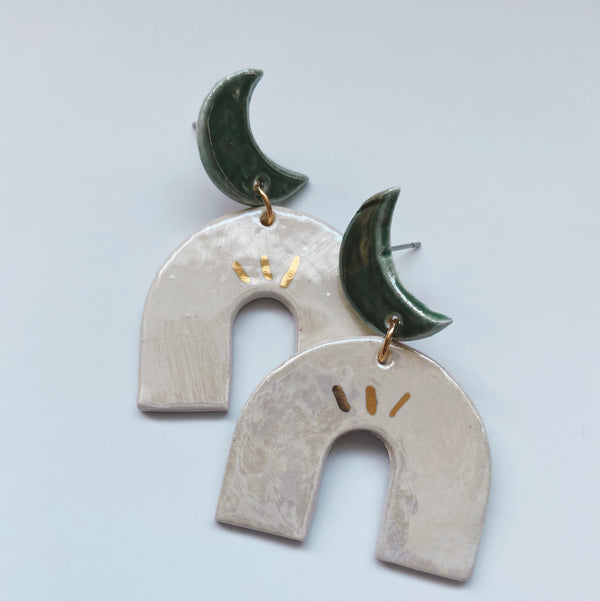 ceramic earrings