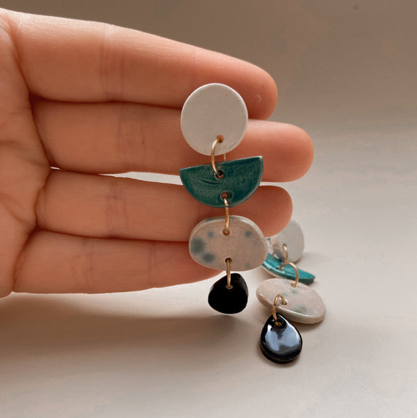 ceramic earrings