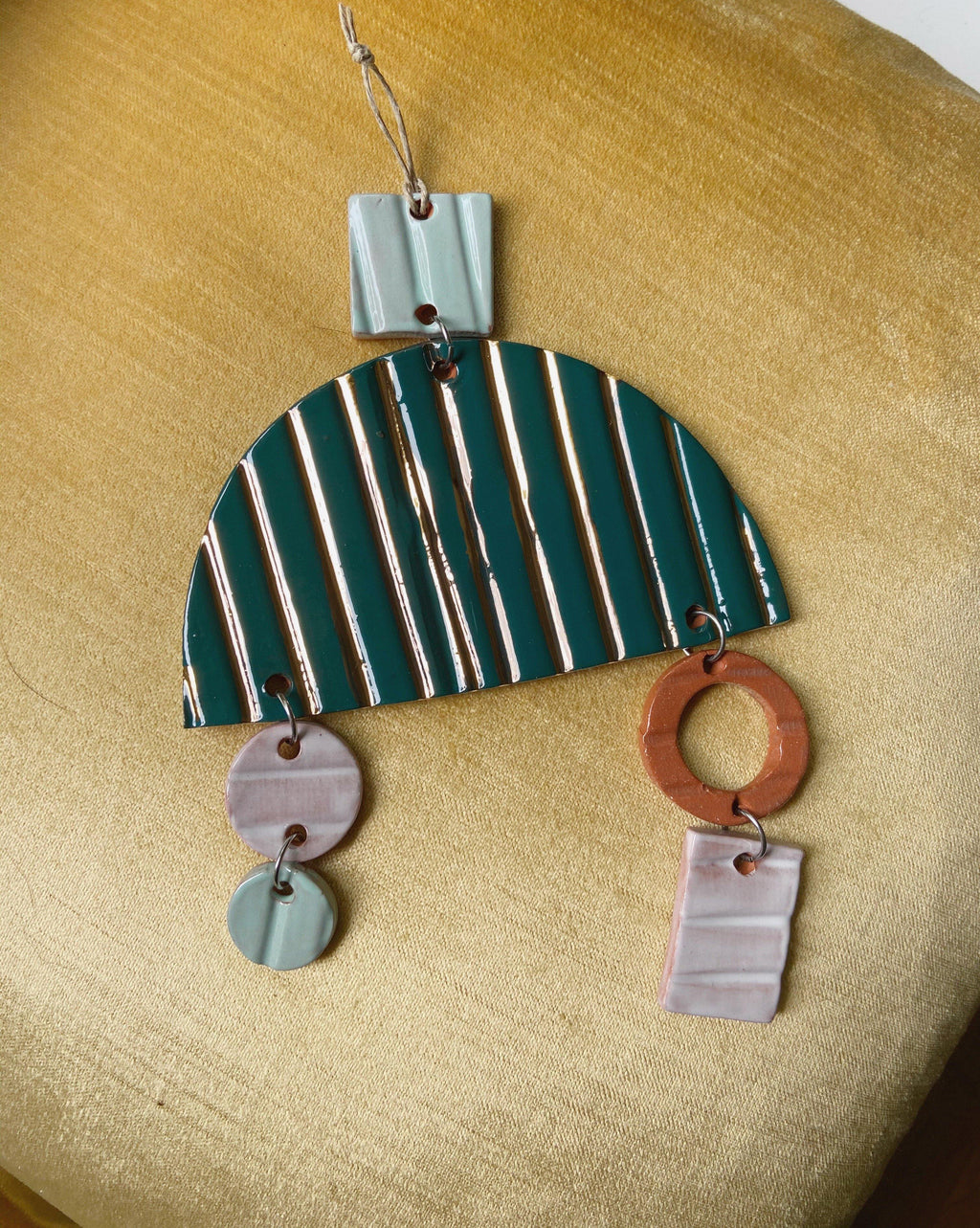 ceramic wall hanging