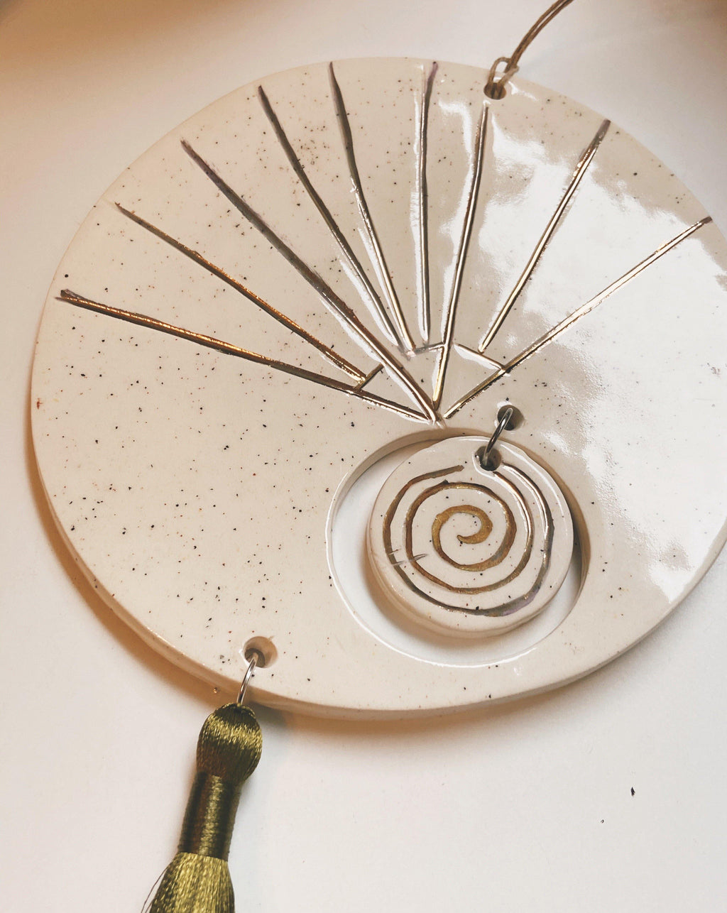 ceramic wall hanging