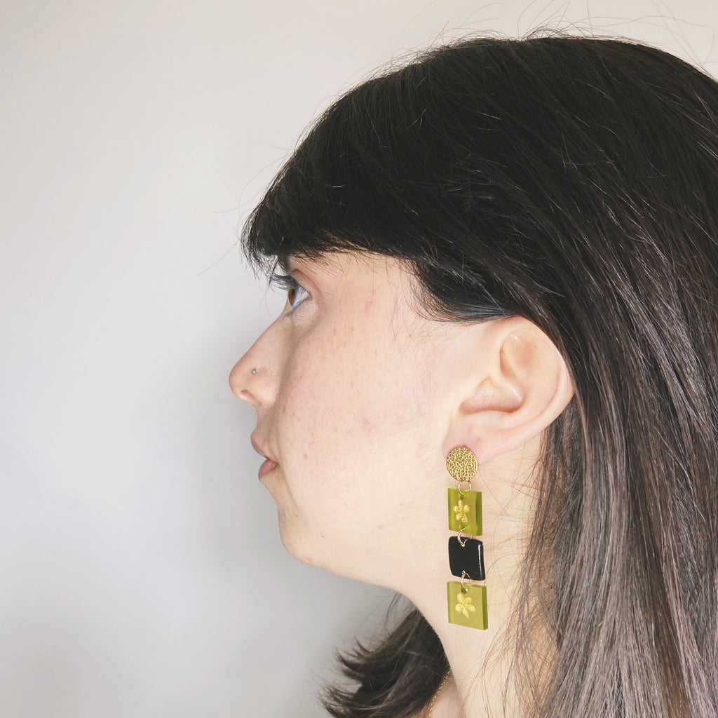 ceramic earrings