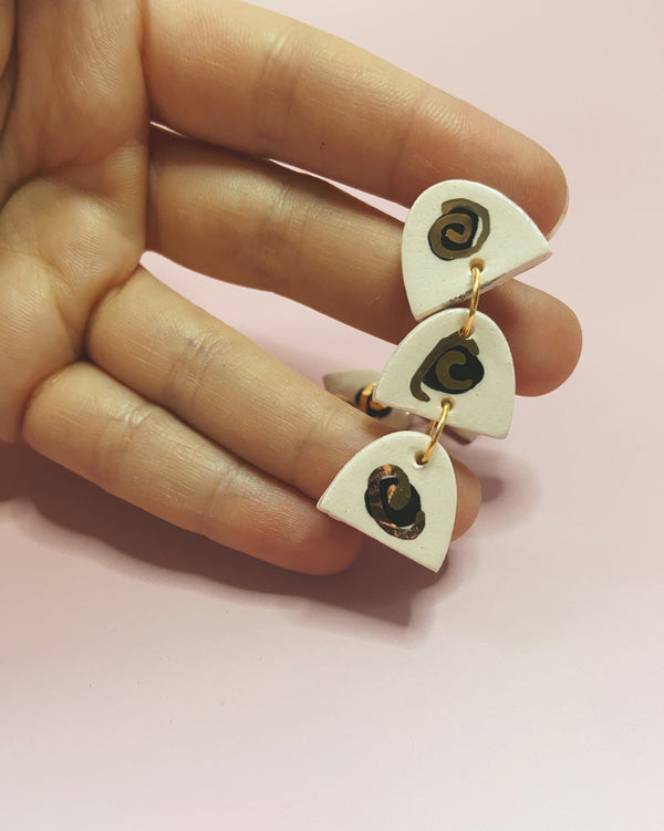 ceramic earrings