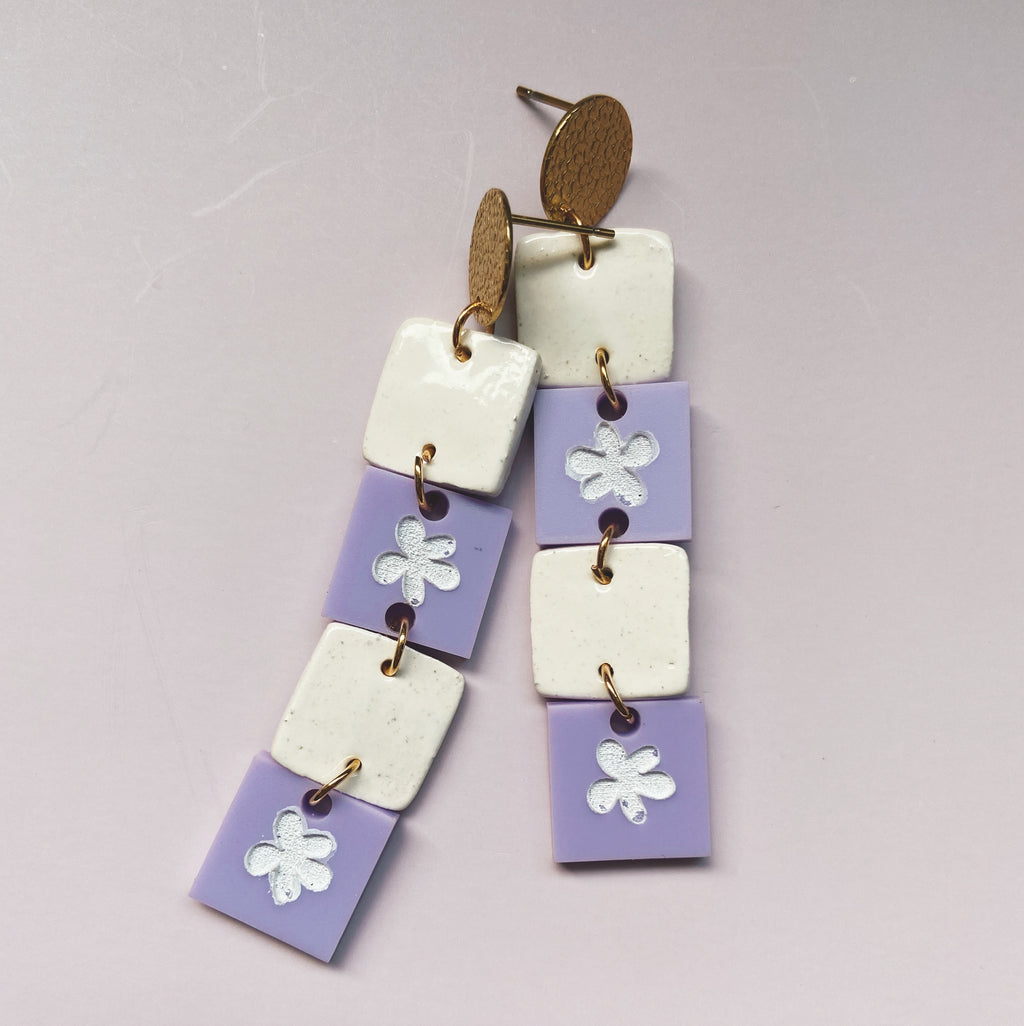 ceramic earrings