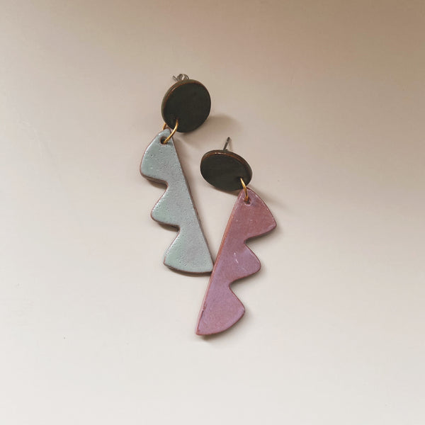 ceramic earrings