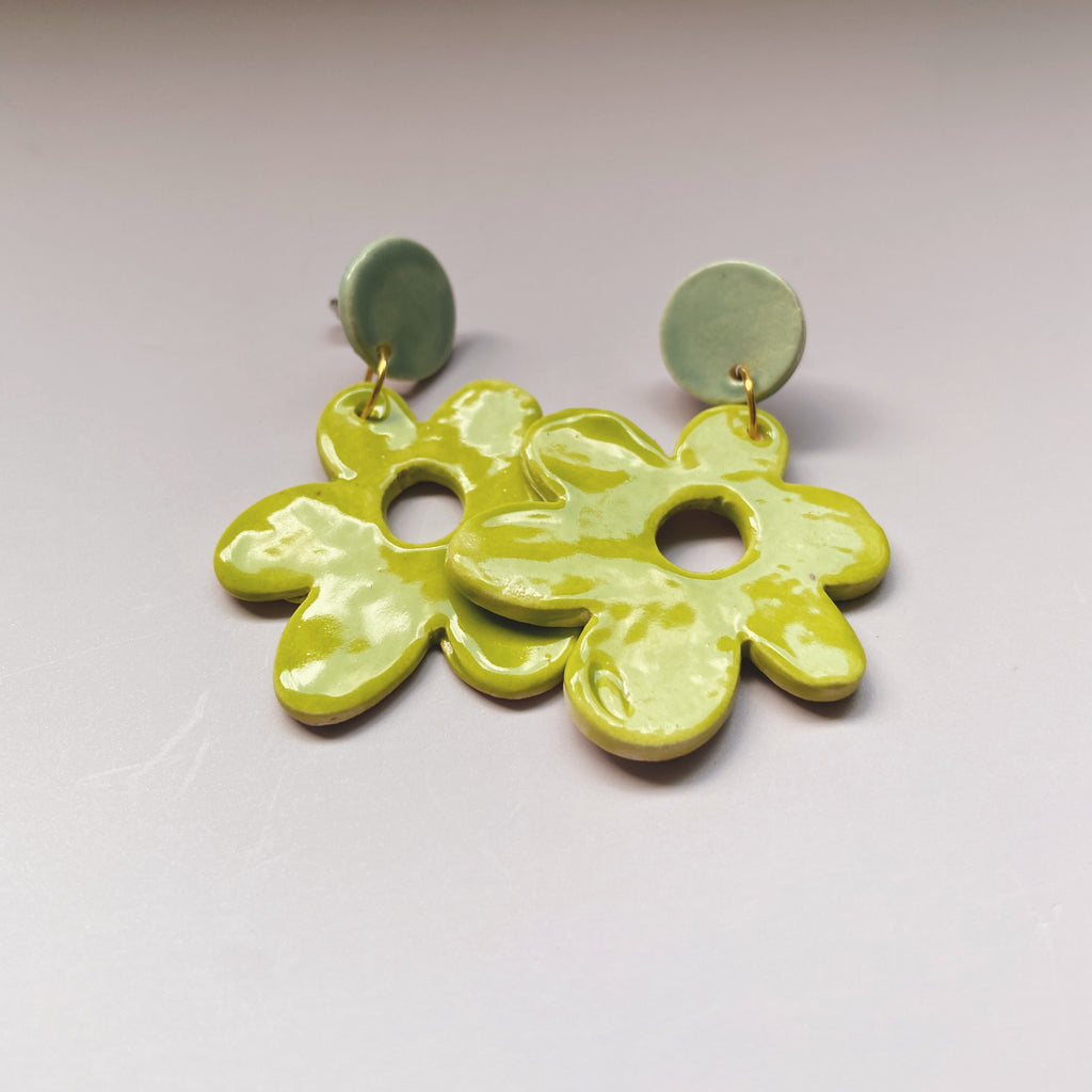 ceramic earrings