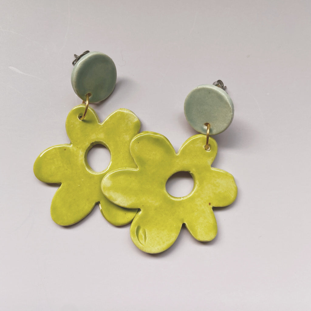 ceramic earrings