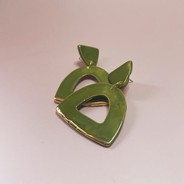 ceramic earrings