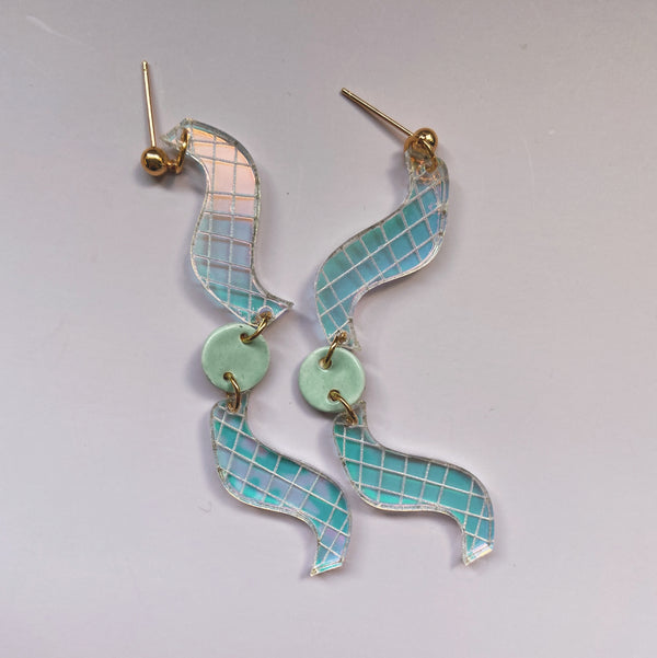 Acrylic earrings