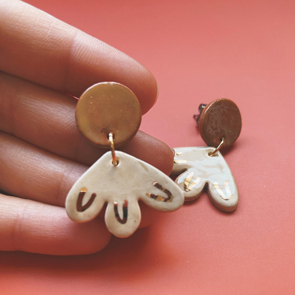 ceramic earrings