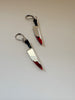 knife acrylic earrings