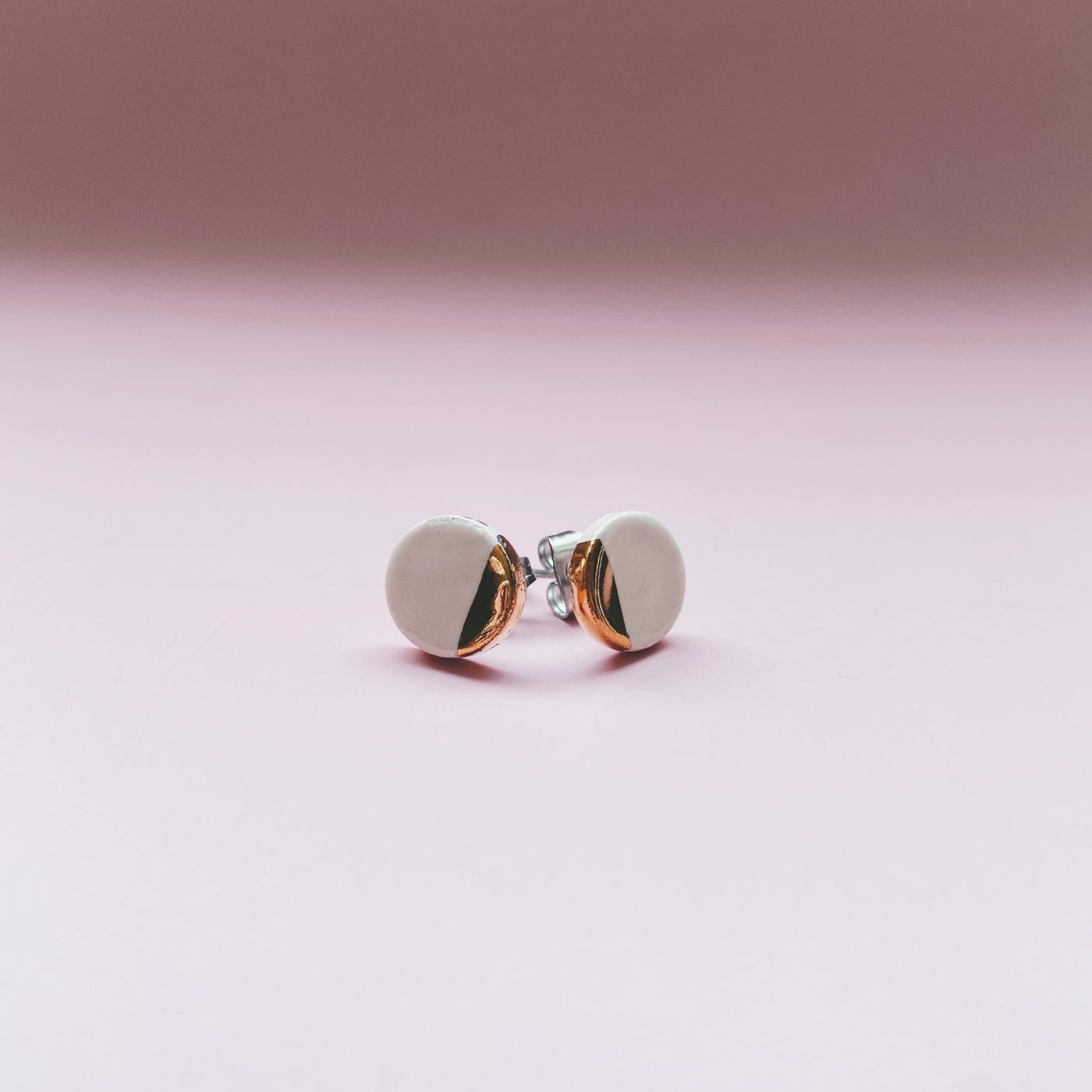 SM. Gold Dipped Studs - gloriafaye