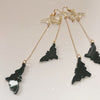 bat acrylic earrings