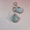 acrylic sea shell earrings