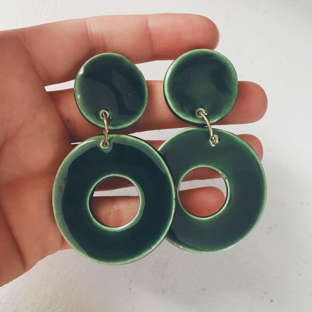 Emerald City Drop Earrings - gloriafaye