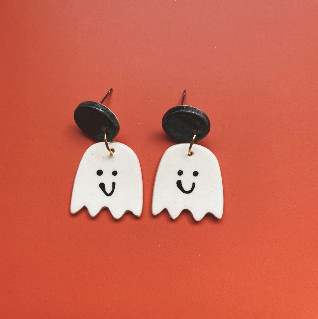 ghost earrings