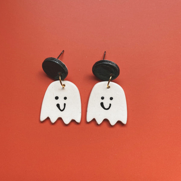 ghost earrings