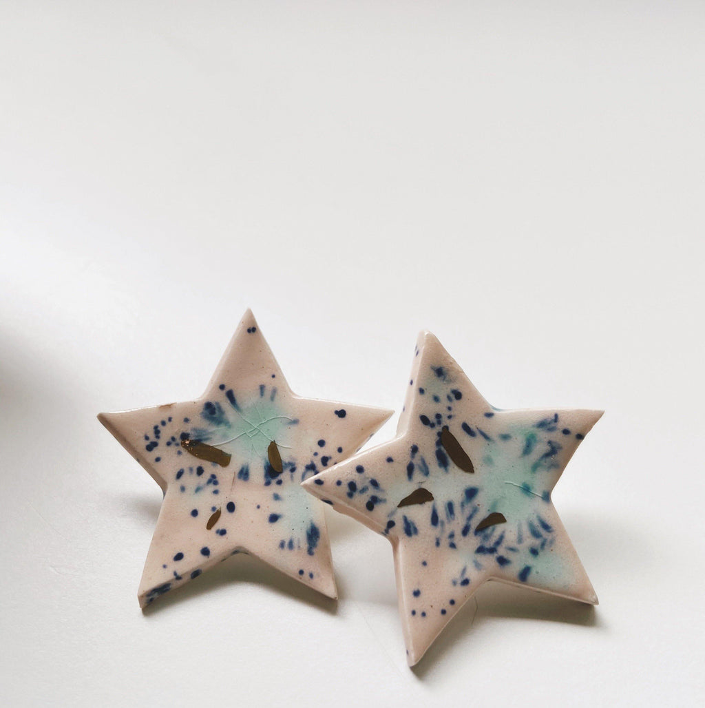 Confetti Star Studs - gloriafaye