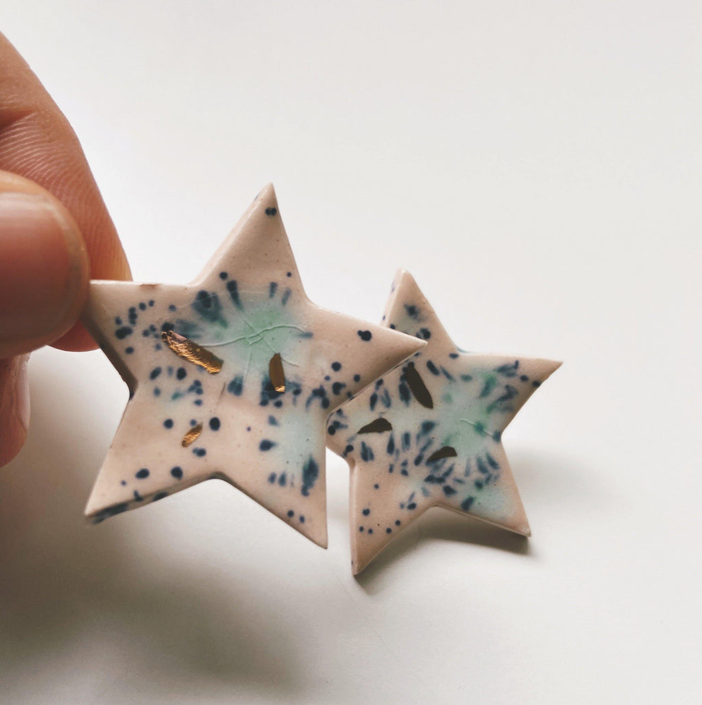 Confetti Star Studs - gloriafaye