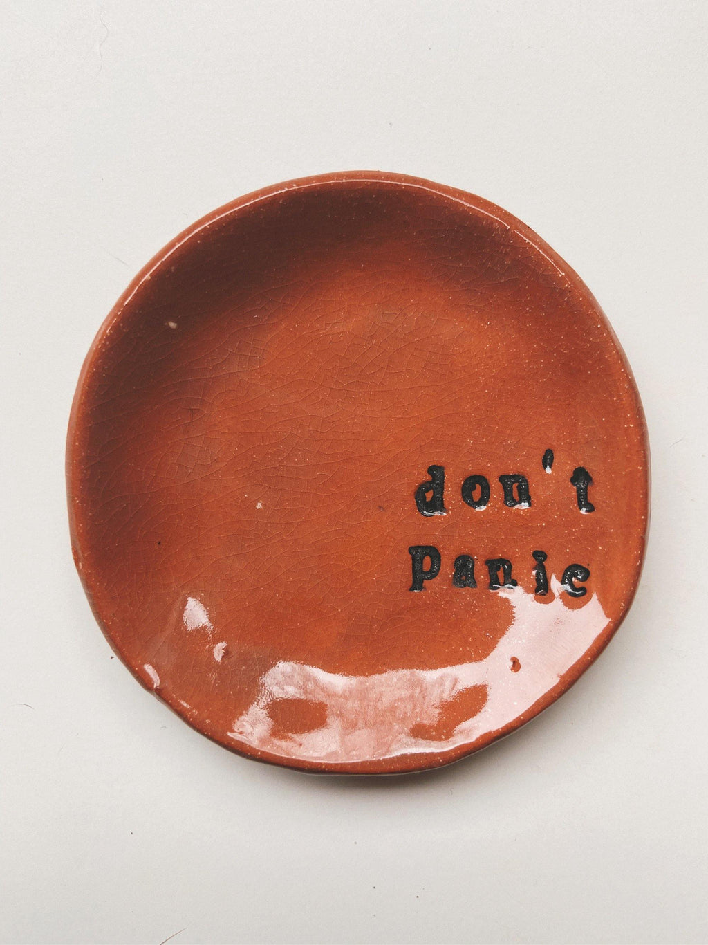 Don't Panic Dish - gloriafaye