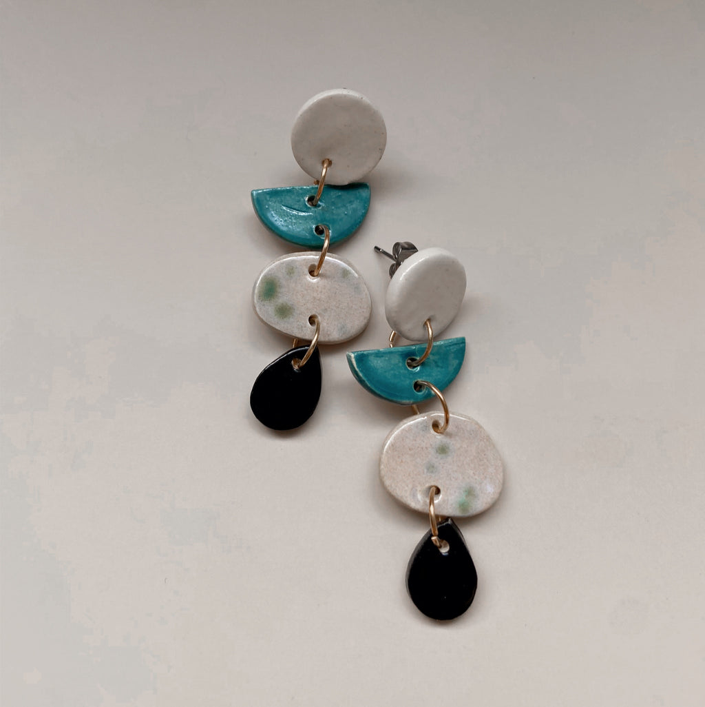 ceramic earrings