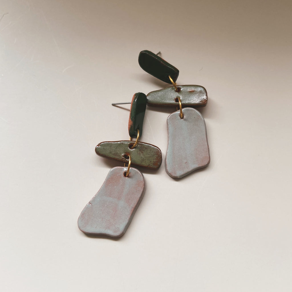 ceramic earrings