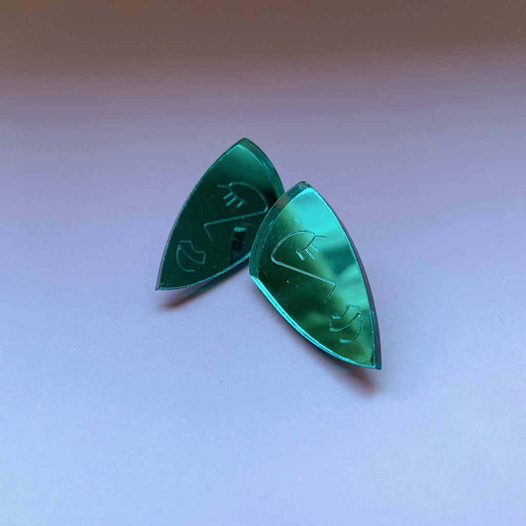 acrylic earrings