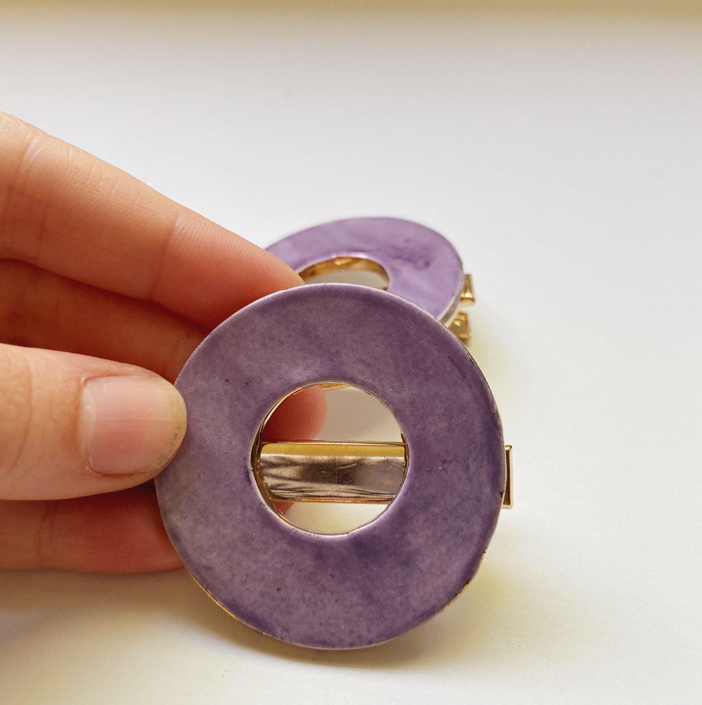 Purple Circle - gloriafaye