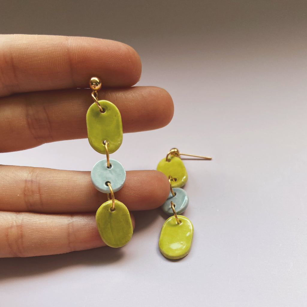 ceramic earrings