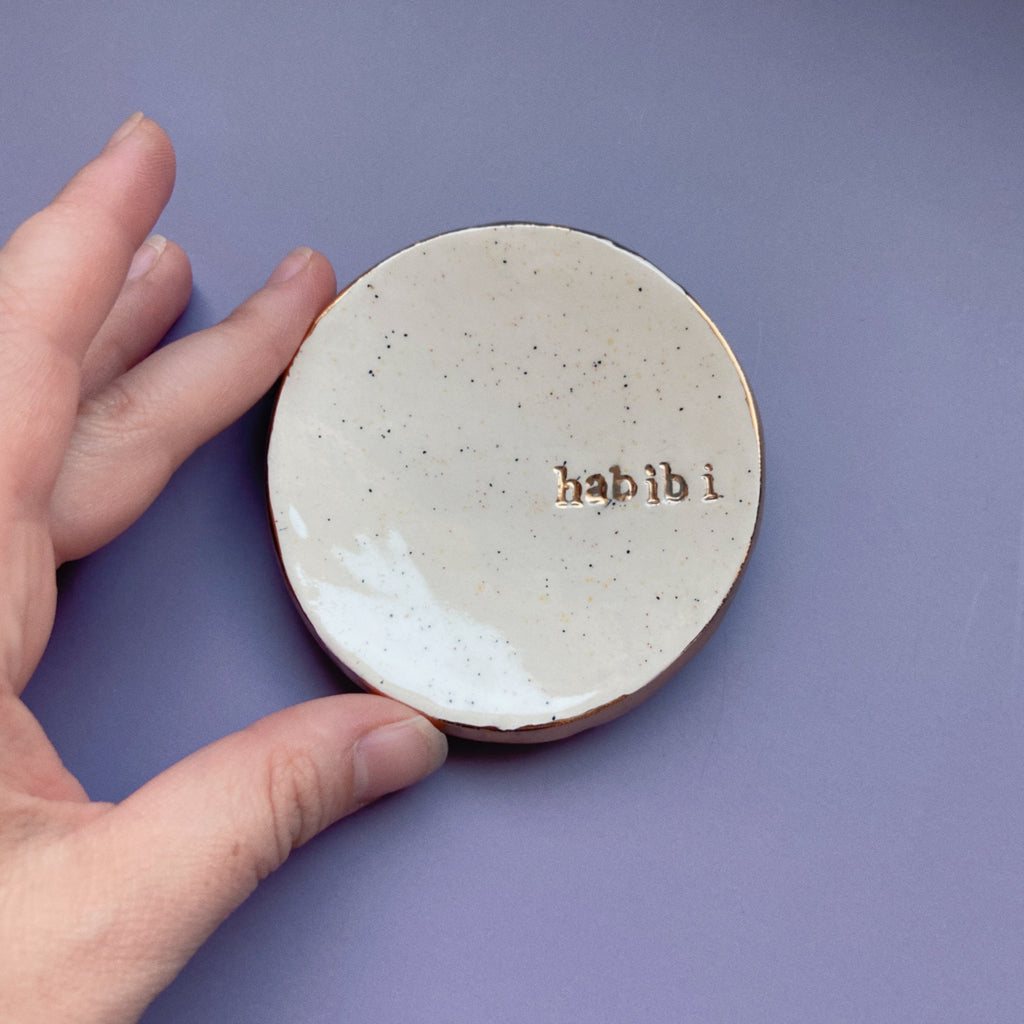 habibi  ceramic  dish