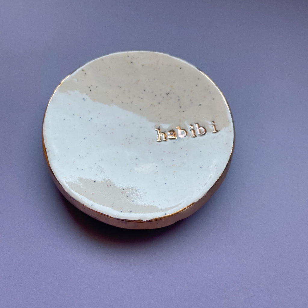 habibi  ceramic  dish