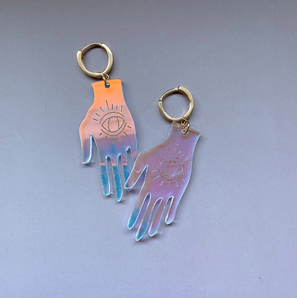 acrylic earrings