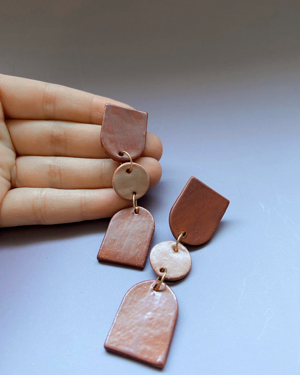 ceramic earrings