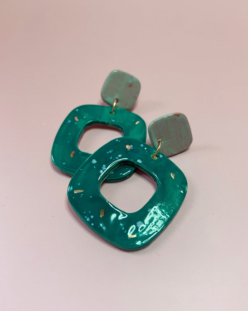 ceramic earrings