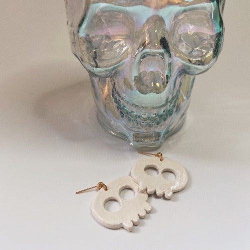 ceramic halloween earrings