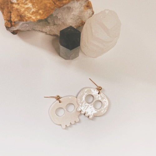 ceramic halloween earrings