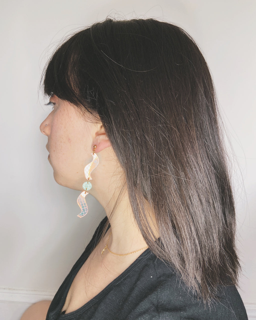 Acrylic earrings