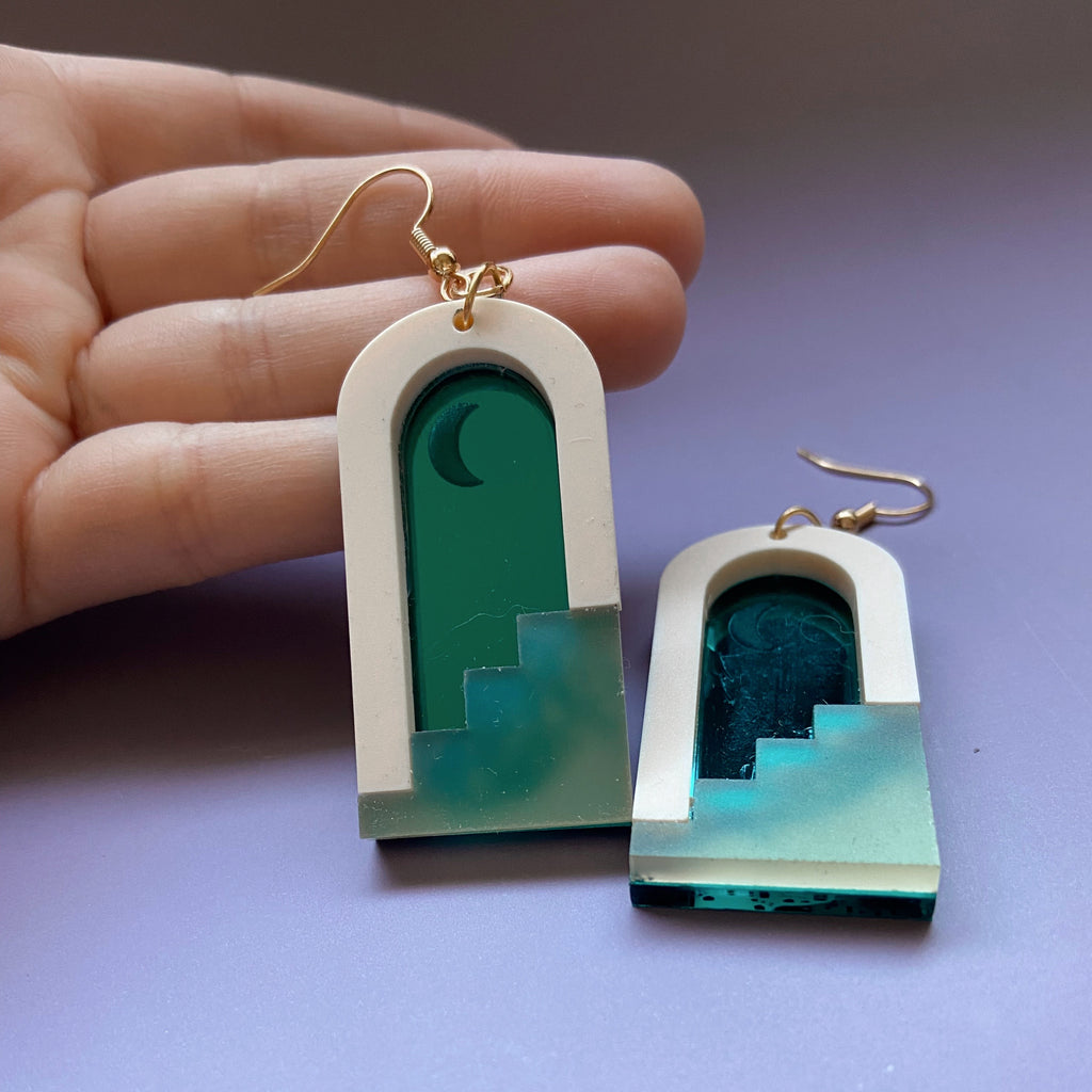 acrylic earrings