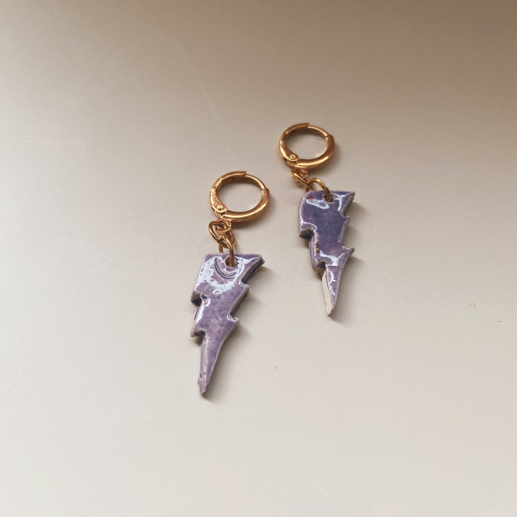 ceramic earrings