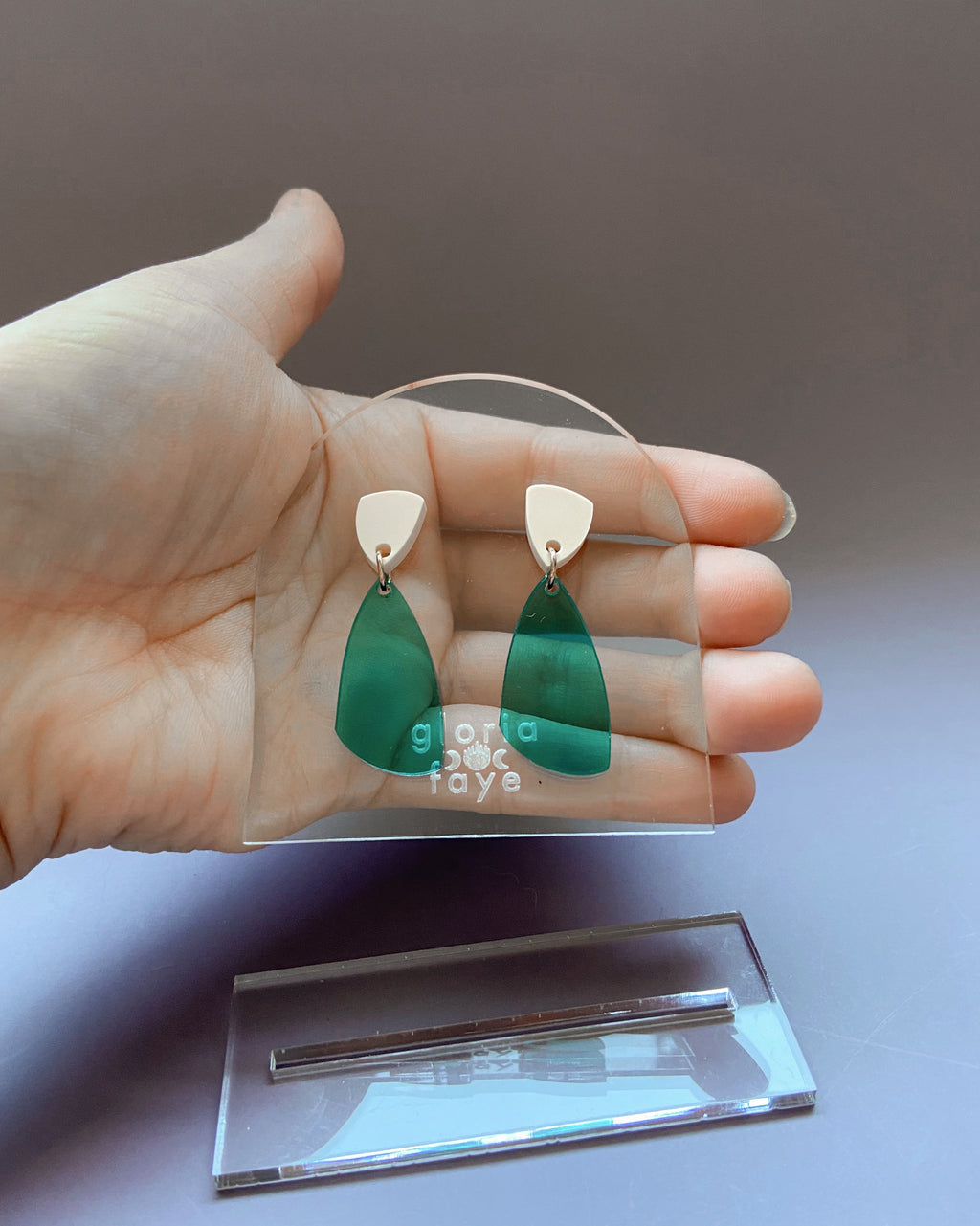 acrylic earrings